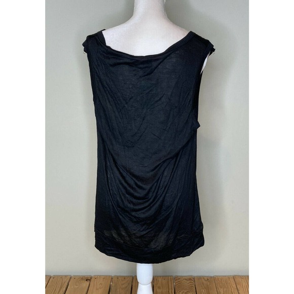 NWT RETRO DOLL Zip Shoulder Graphic Muscle Tee - Picture 2 of 6